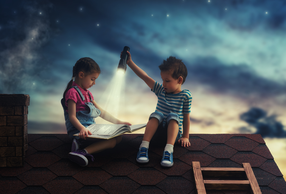 A leitura ajuda na criatividade e imaginação da criança