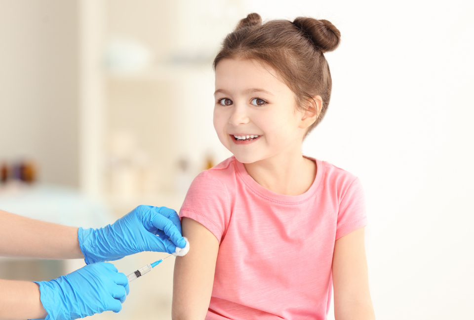 Vacinação em crianças em idade pré-escolar e escolar